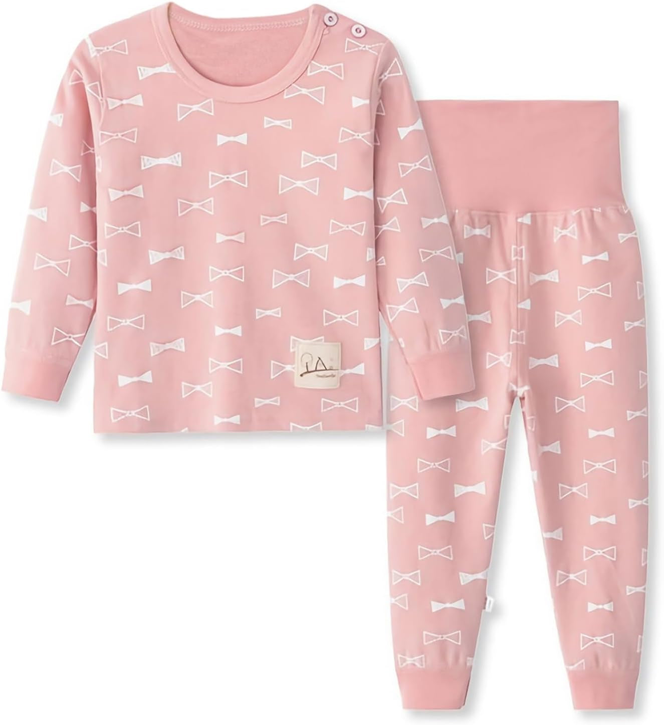 100% Cotton Baby Boys Girls Pajamas Set Long Sleeve Sleepwear