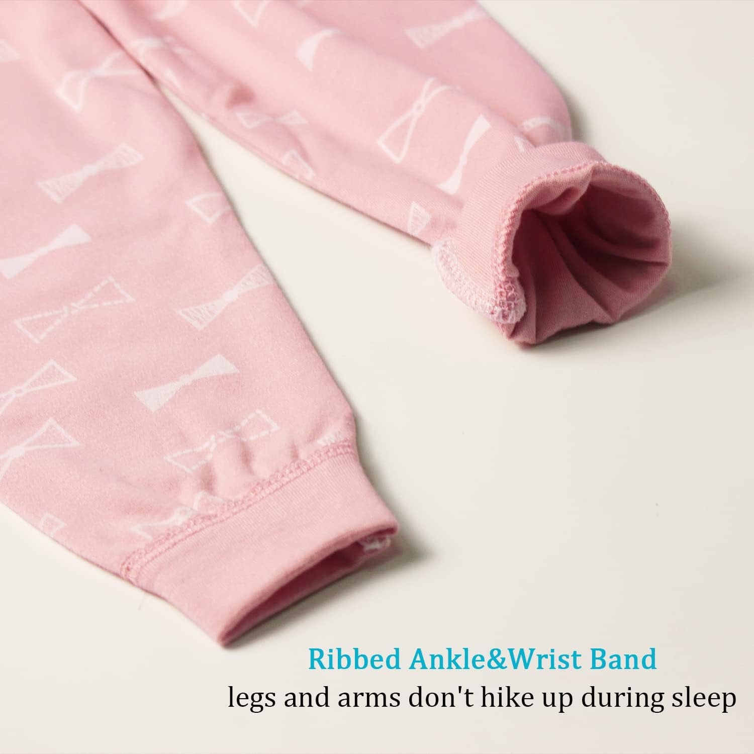 100% Cotton Baby Boys Girls Pajamas Set Long Sleeve Sleepwear