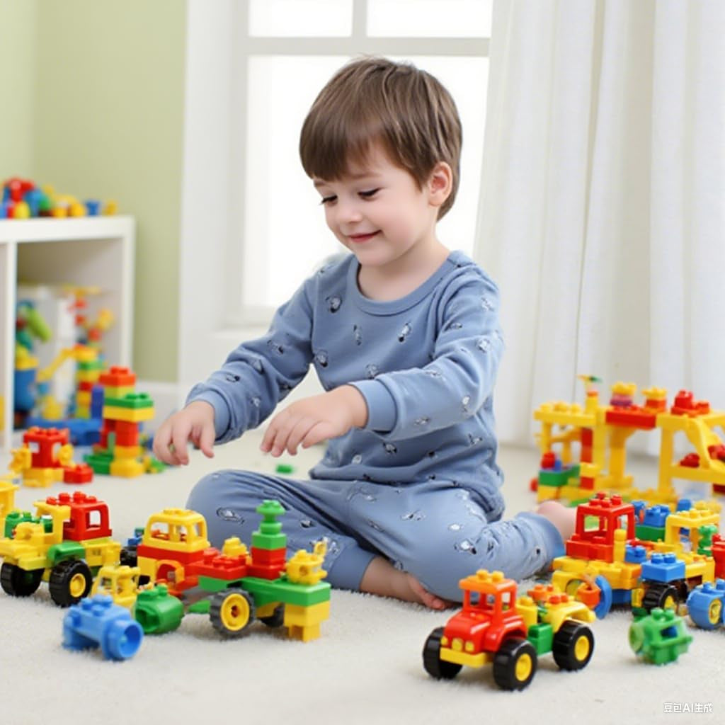 100% Cotton Baby Boys Girls Pajamas Set Long Sleeve Sleepwear